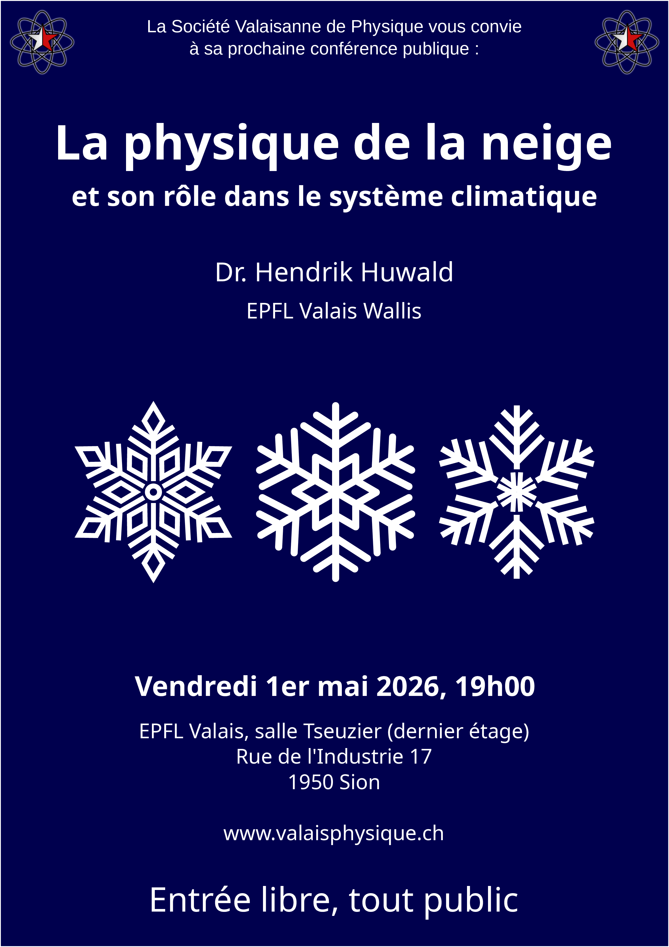 Poster de la conférence